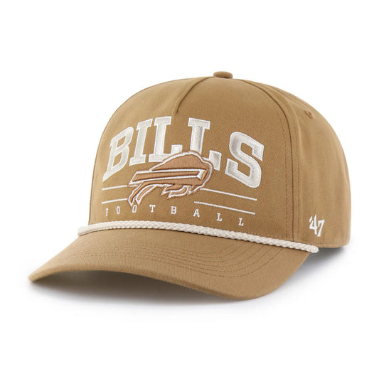 47 Brand Buffalo Bills Roscoe Rope Hitch Snapback Hat - Beige