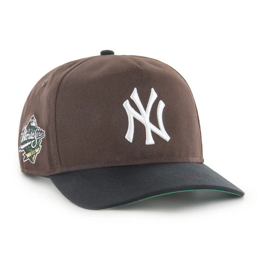 47 Brand New York Yankees Sure Shot Hitch Snapback Hat - Dark Chocolate