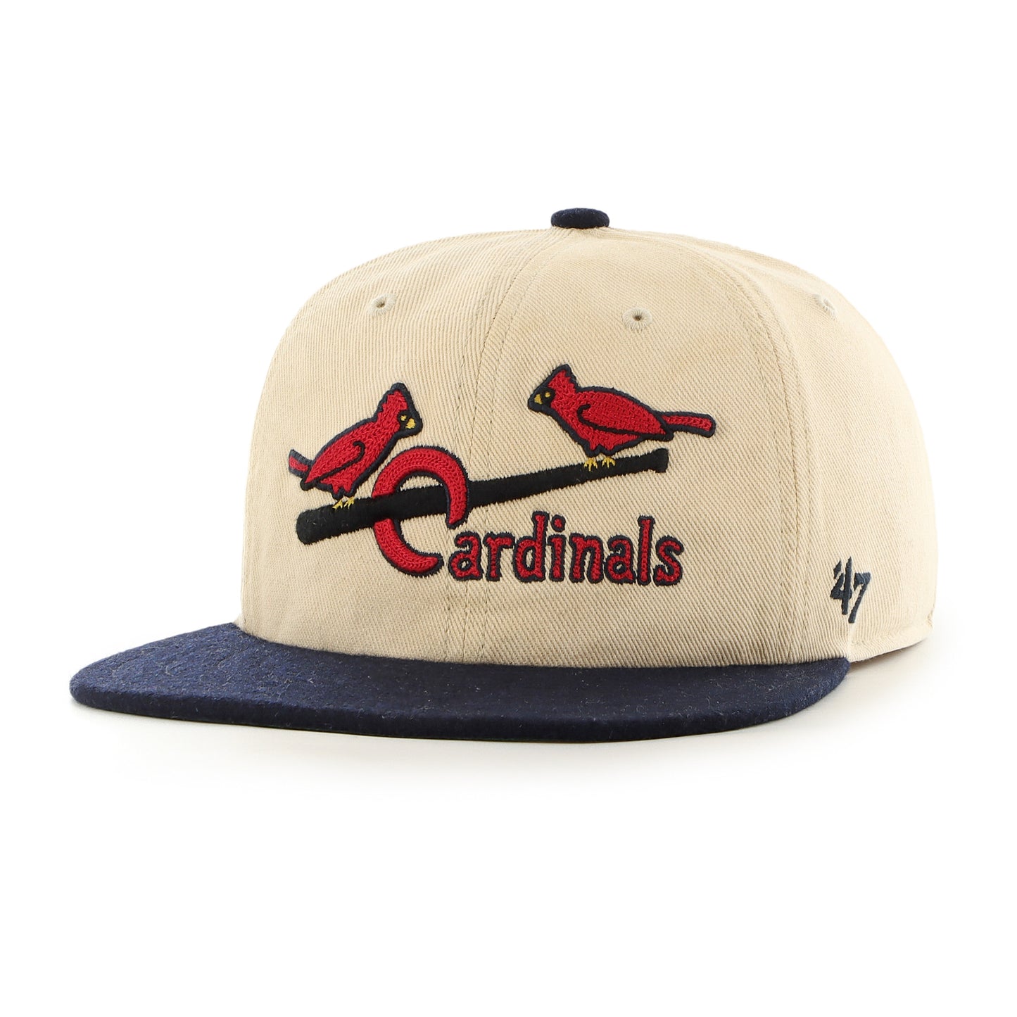 47 Brand St. Louis Cardinals Retro Fieldstone Captain Snapback Hat