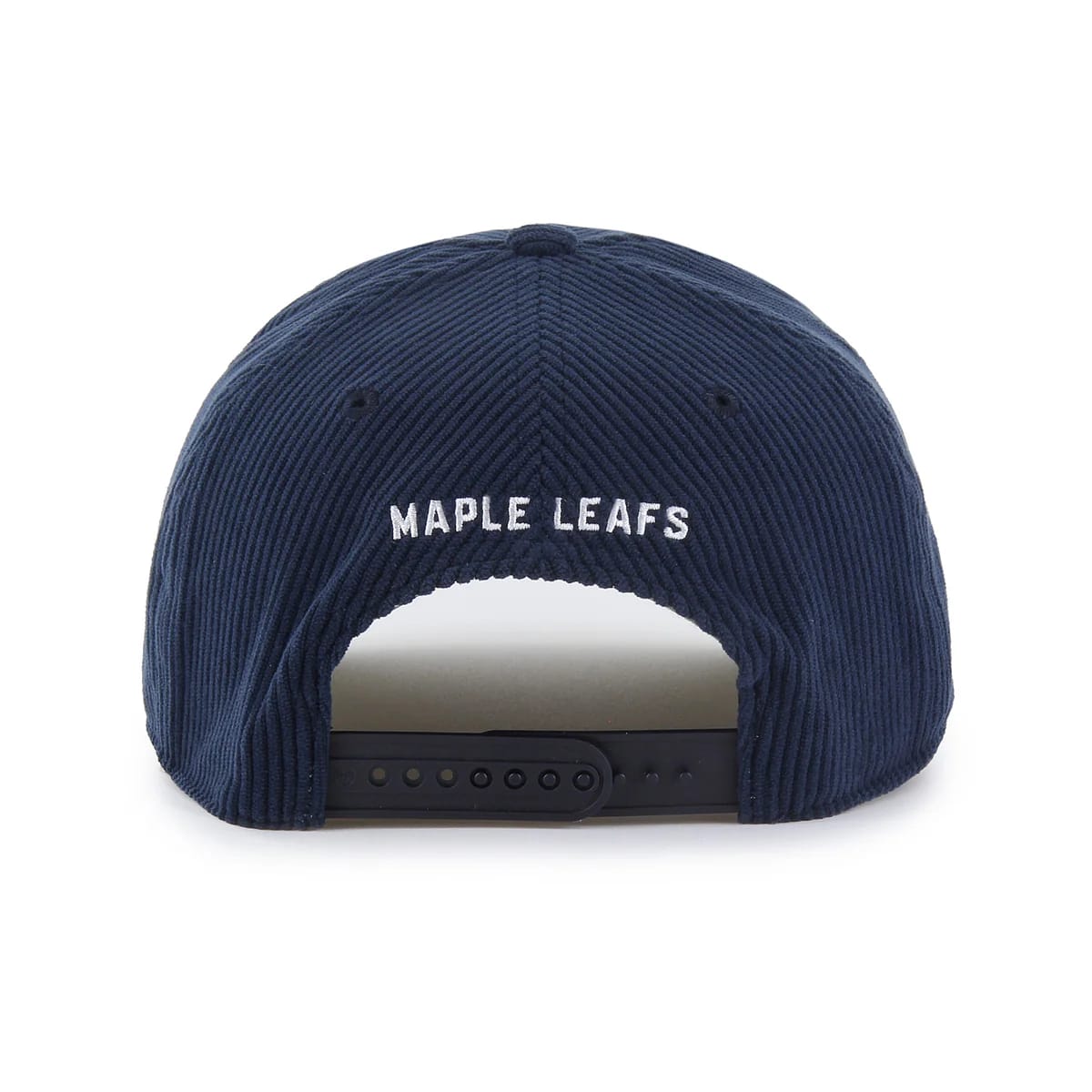 47 Brand Toronto Maple Leafs Cross Town Cord Hitch Snapback Hat - Navy Blue