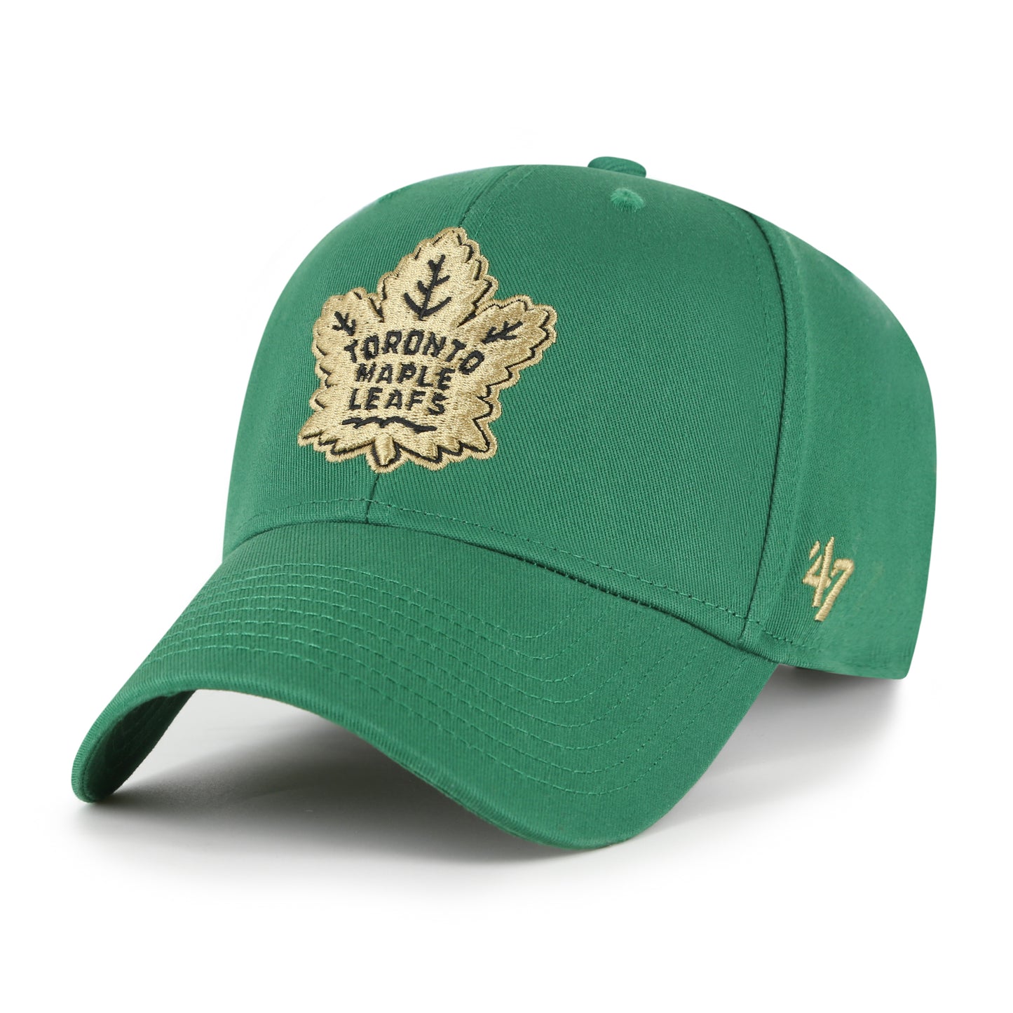 47 Brand Toronto Maple Leafs Lucky Green MVP Snapback Hat