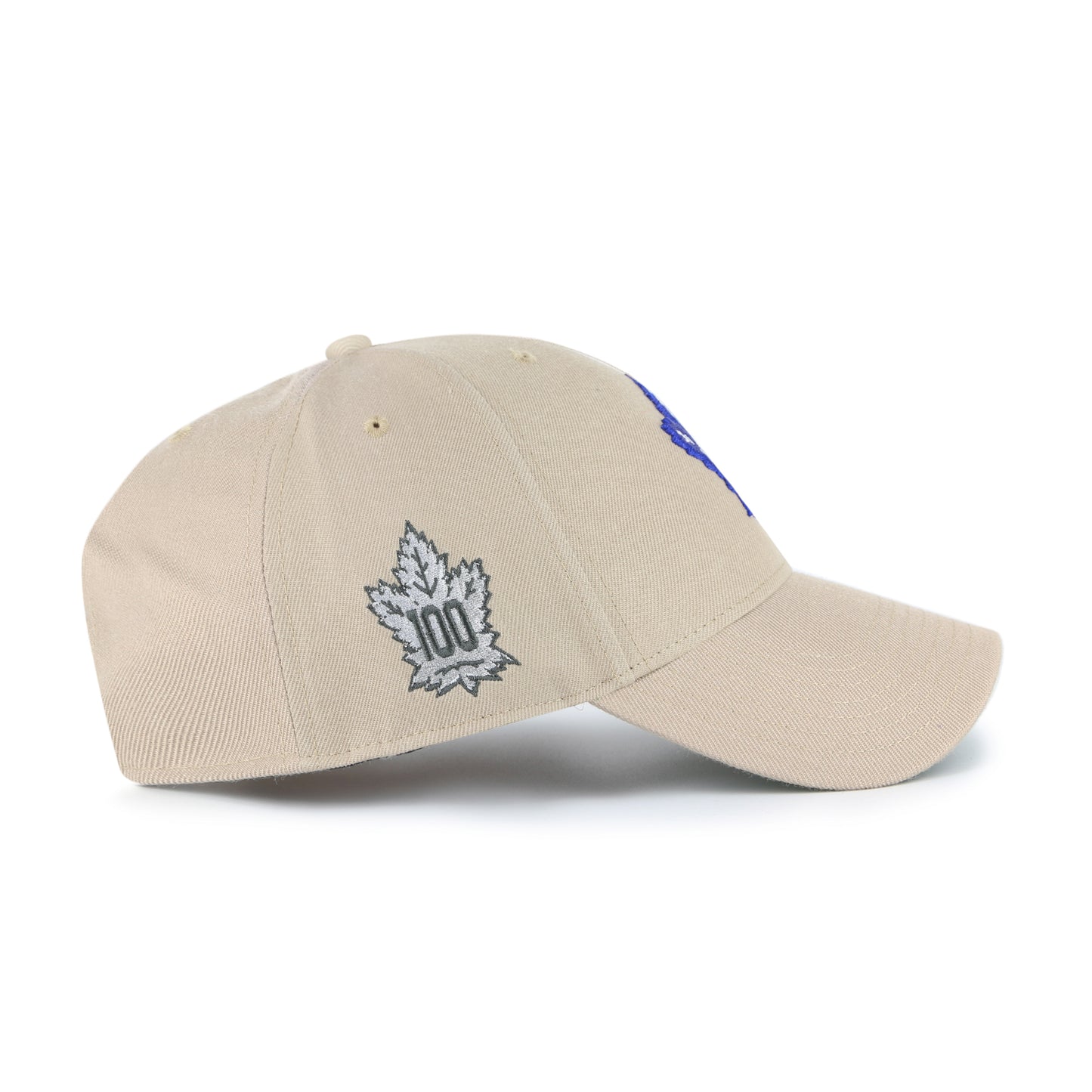 47 Brand Toronto Maple Leafs Retro Snapback Hat - NHL Khaki Sure Shot MVP