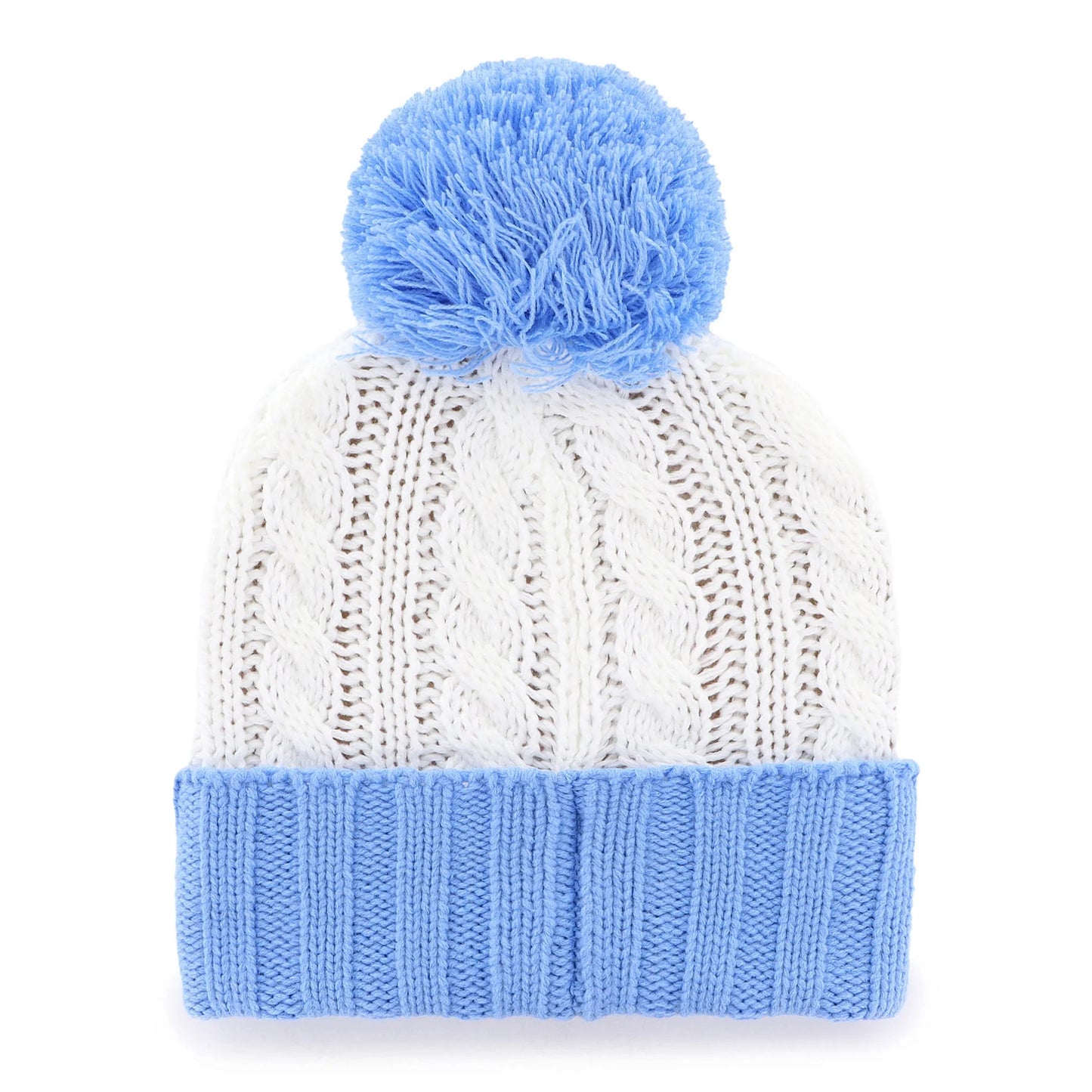 47 Brand Toronto Maple Leafs Women's Luminance Knit Toque Hat - White/Light Blue