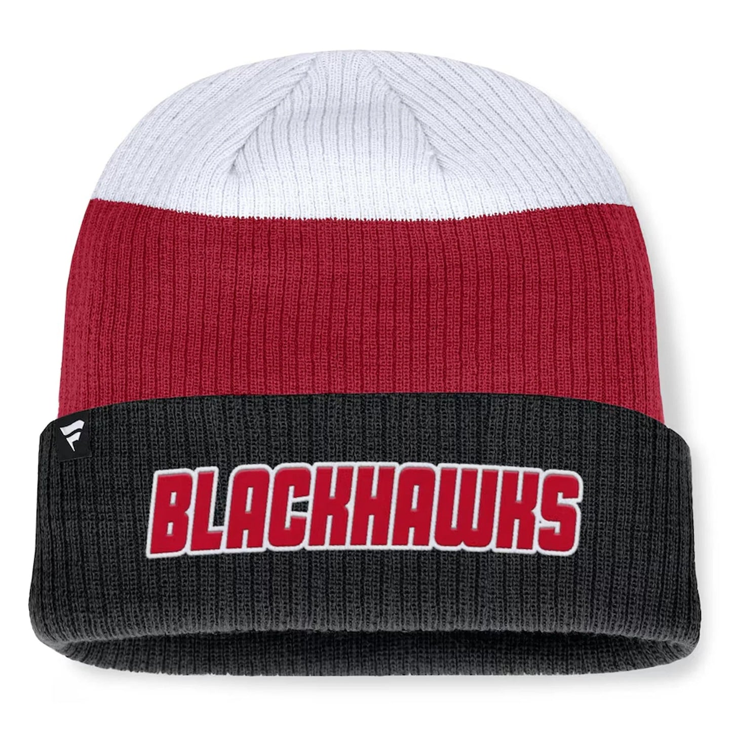 Fanatics Chicago Black Hawks Showboat Toque Beanie Hat