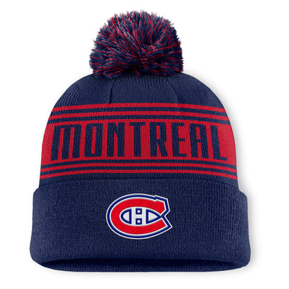 Fanatics Montreal Canadiens Enforcer Pom Toque Beanie Hat