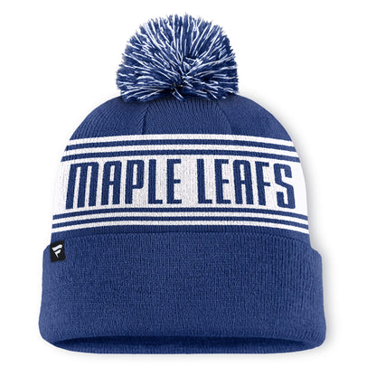 Fanatics Toronto Maple Leafs Enforcer Pom Toque Beanie Hat