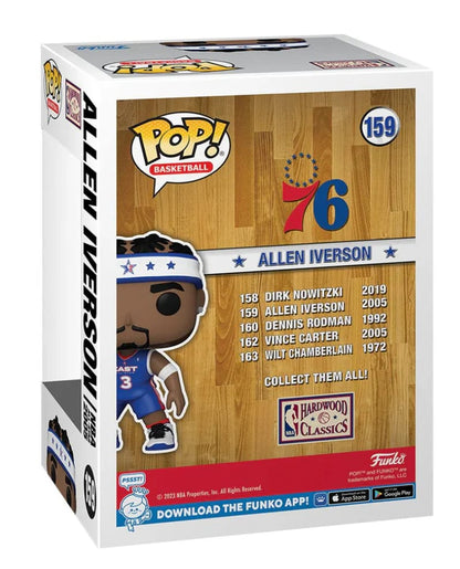 Funko Pop Allen Iverson - NBA All Star 2005 #159