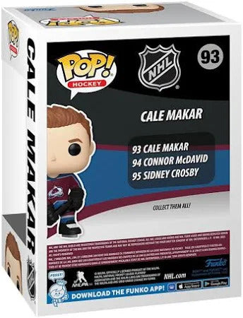 Funko Pop Cale Makar - Colorado Avalanche #93