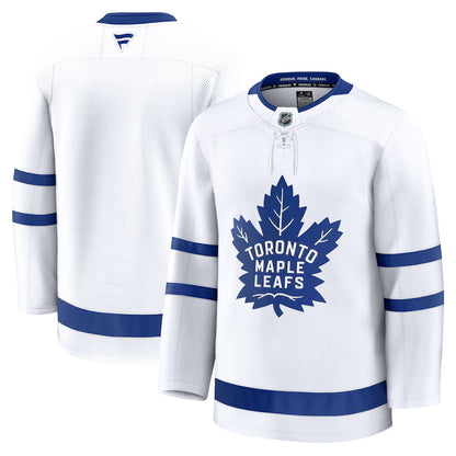 Toronto Maple Leafs Away Fanatics Premium Jersey (Blank Back) - White