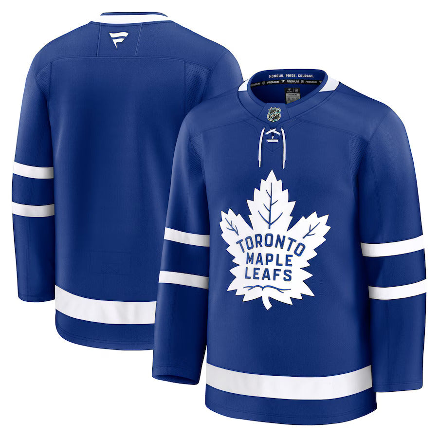 Toronto Maple Leafs Home Fanatics Premium Jersey (Blank Back) - Blue