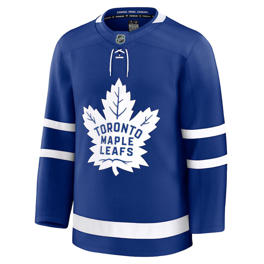 Toronto Maple Leafs Home Fanatics Premium Jersey (Blank Back) - Blue